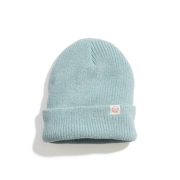 Marine Layer Tahoe Beanie Aqua Euc 